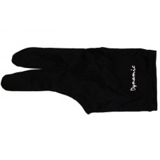Glove Dynamic Deluxe, 3-finger, black, Lycra 